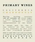 Primary Wines - Chardonnay 2021 (750)
