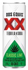 Dos Equis - Tequila Soda Lime (4 pack 12oz cans) (4 pack 12oz cans)