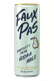 Faux Pas - Bartlett Pear Vodka Mule (4 pack 250ml cans) (4 pack 250ml cans)