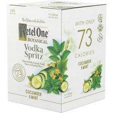 Ketel One - Botanical Cucumber & Mint Vodka Spritz (4 pack 355ml cans) (4 pack 355ml cans)