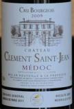 Chateau Clement St-Jean - Cru Bourgeois Medoc 2015 (750ml)