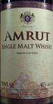 Amrut - Indian Single Malt Whisky 0 (750)