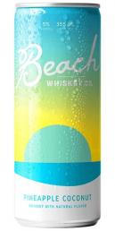 Beach Whiskey - Pineapple Coconut (4 pack 355ml cans) (4 pack 355ml cans)