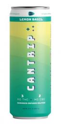 Cantrip - Lemon Basil 5mg THC Seltzer (4 pack 12oz cans) (4 pack 12oz cans)