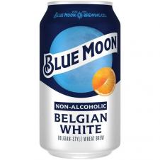 Coors Brewing Co - Blue Moon Non-Alcoholic Belgian White (6 pack 12oz cans) (6 pack 12oz cans)
