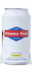 Happy Dad - Banana Hard Seltzer (12 pack 355ml cans) (12 pack 355ml cans)