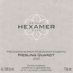 Helmut Hexamer - Meddersheimer Rheingrafenberg Quarzit Riesling 2021 (750)
