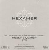 Helmut Hexamer - Meddersheimer Rheingrafenberg Quarzit Riesling 2021 (750ml) (750ml)