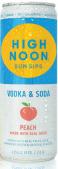 High Noon Sun Sips - Peach Vodka & Soda 0 (435)