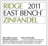 Ridge Vineyards - East Bench Zinfandel 2021 (750)