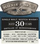Rites of Passage - Bunnahabhain 30 Year Single Malt Scotch 0 (700)