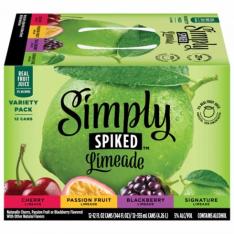 Simply Spiked - Limeade Variety Pack (12 pack 12oz cans) (12 pack 12oz cans)