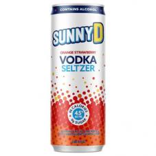 SunnyD - Orange Strawberry Vodka Seltzer (4 pack 355ml cans) (4 pack 355ml cans)