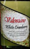 Valenzano - White Cranberry Wine 0 (750)