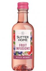 Sutter Home - Fruit Infusions Wild Berry NV (4 pack 187ml) (4 pack 187ml)